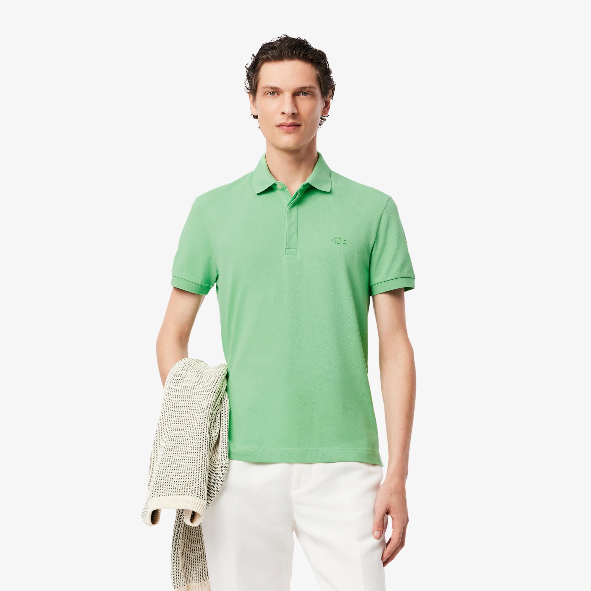 Lacoste Mens Regular Fit Paris Polo Shirt Liamone